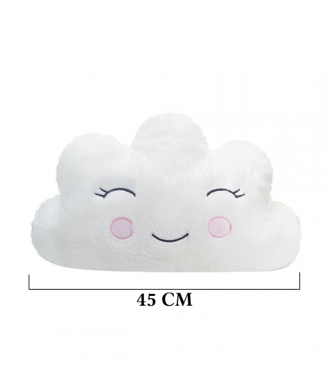 Mutlu Bulut Yastık 45 cm Beyaz