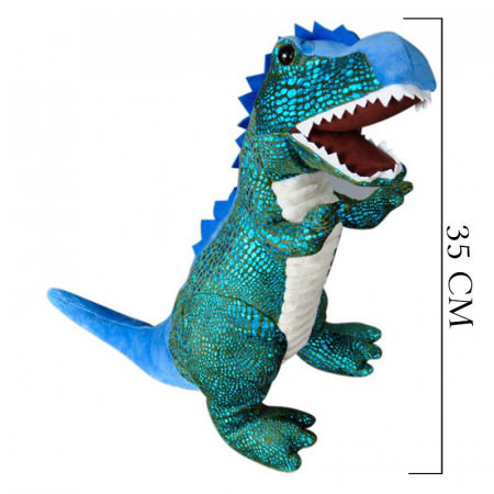 Mavi Simli Dinozor 35 cm