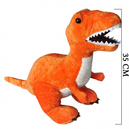 Sevimli Dinozor T-Rex Turuncu