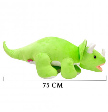 Triceratops 75 cm Yeşil