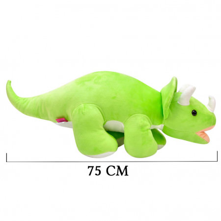 Triceratops 75 cm Yeşil 