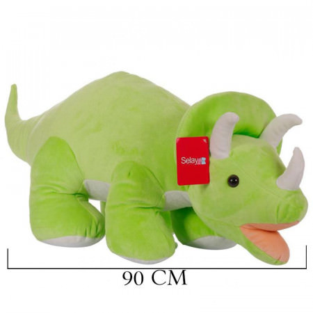Triceratops 90 cm Yeşil 