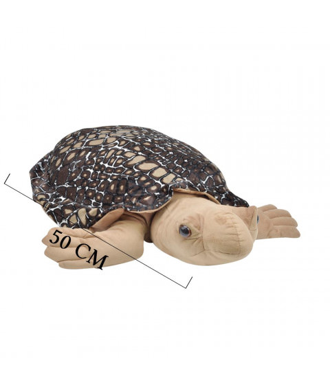 Kaplumbağa Caretta 50 cm Kahverengi