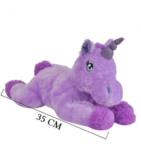 Unicorn 35 cm Lila