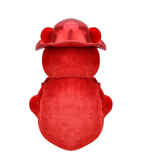 Şapkalı Ayı 60 cm Kırmızı